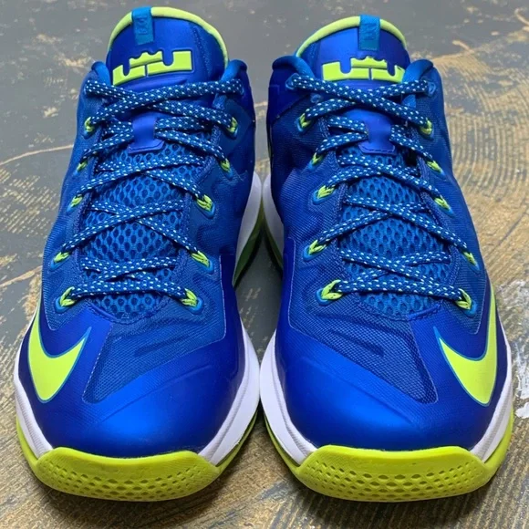 Nike Lebron James Sprite Low XI 11 642849-471 9.5 Blue Basketball - Picture 4 of 9